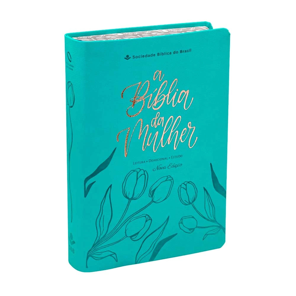 A Bíblia da Mulher | Nova Edição Grande | Verde Tulipa | (NA085NBEM)