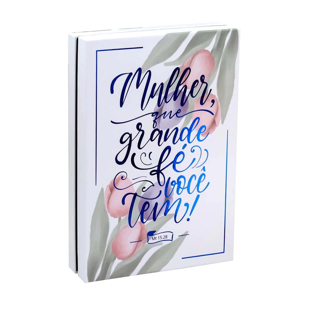A Bíblia da Mulher | Nova Edição Grande | Verde Tulipa | (NA085NBEM)