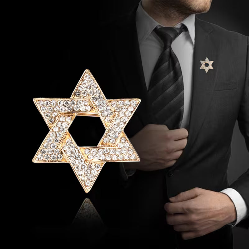 BROCHE ESTRELA DE DAVI