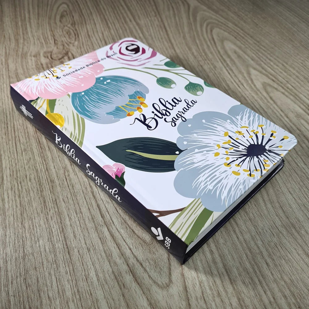 BÍBLIA SAGRADA AZALEIA | NTLH | LETRA GRANDE | CAPA DURA