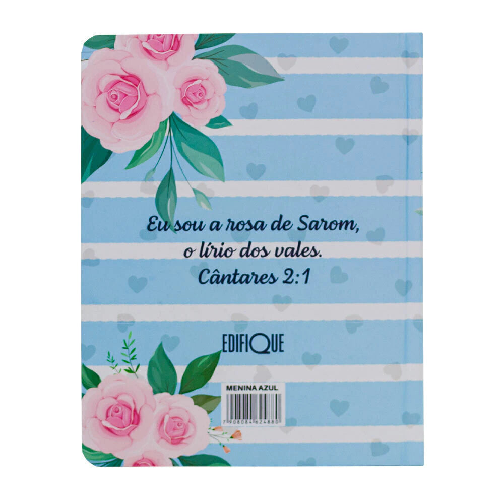 BIBLIA NVA MENINA AZUL