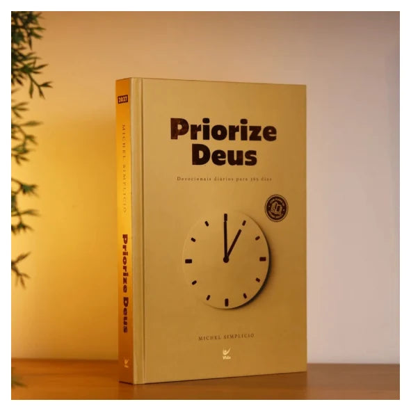 PRIORIZE DEUS 2027 | DEVOCIONAIS DIÁRIOS PARA 365 DIAS | CAPA DURA | MICHEL SIMPLICIO