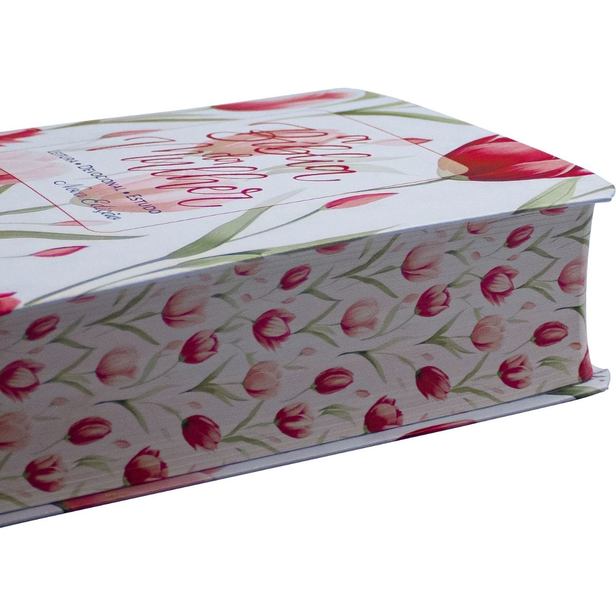 Women's Bible NA065NBEM - White Tulips
