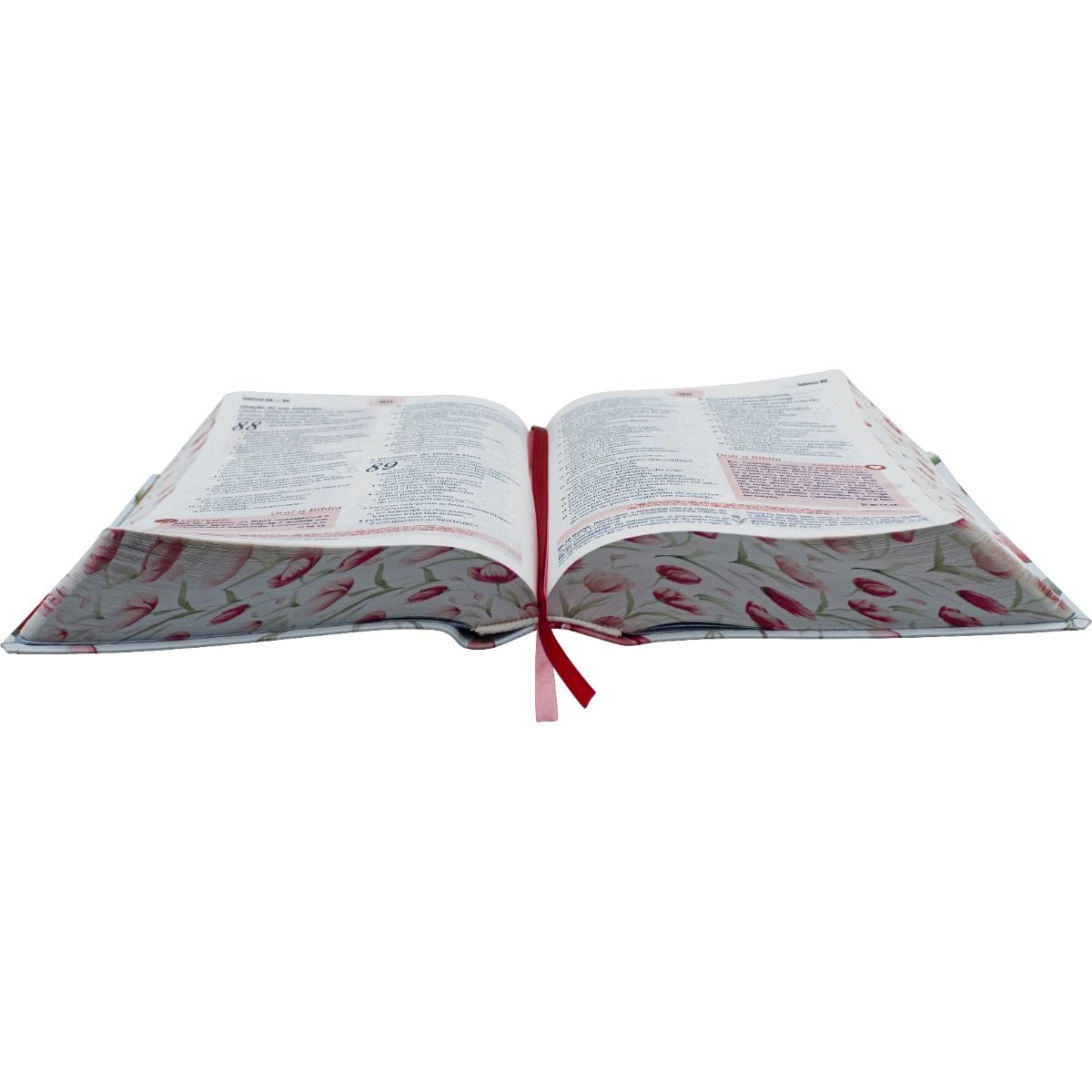 Women's Bible NA065NBEM - White Tulips