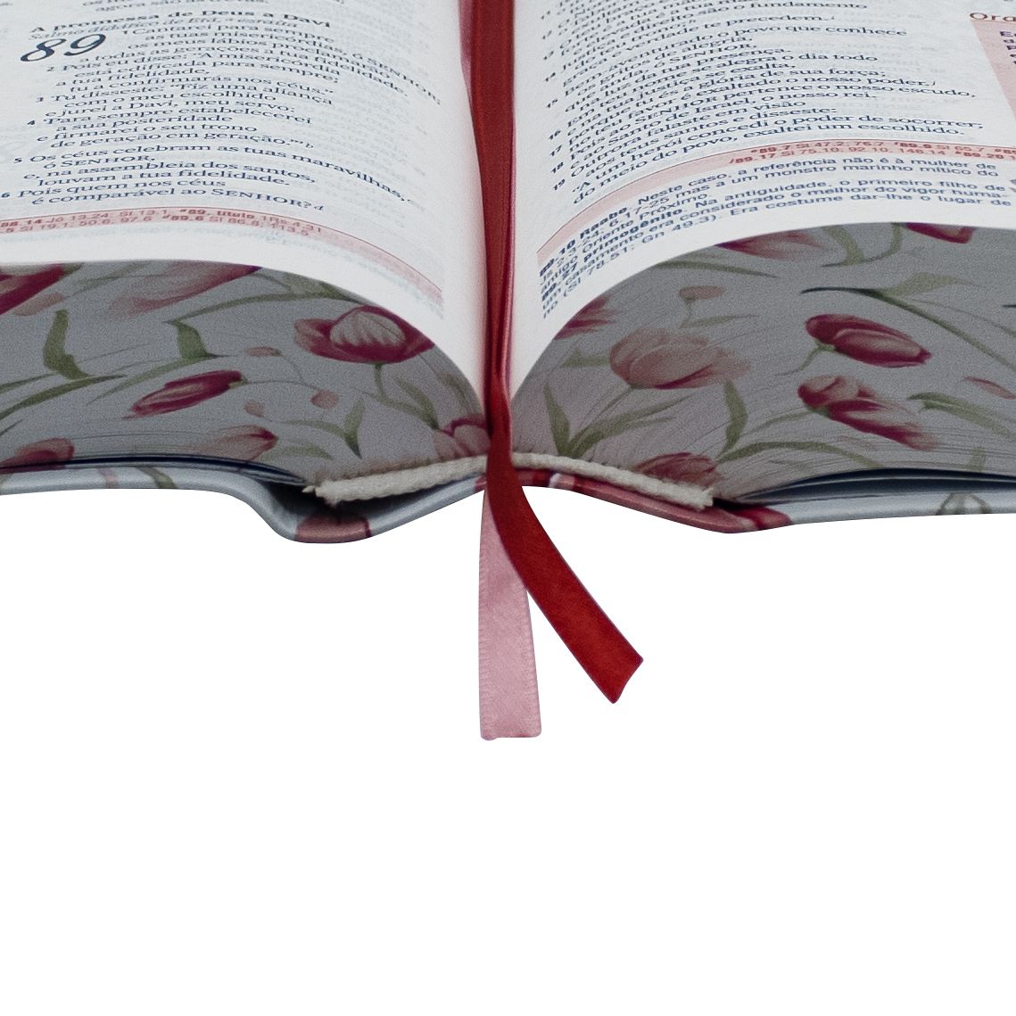 Women's Bible NA065NBEM - White Tulips