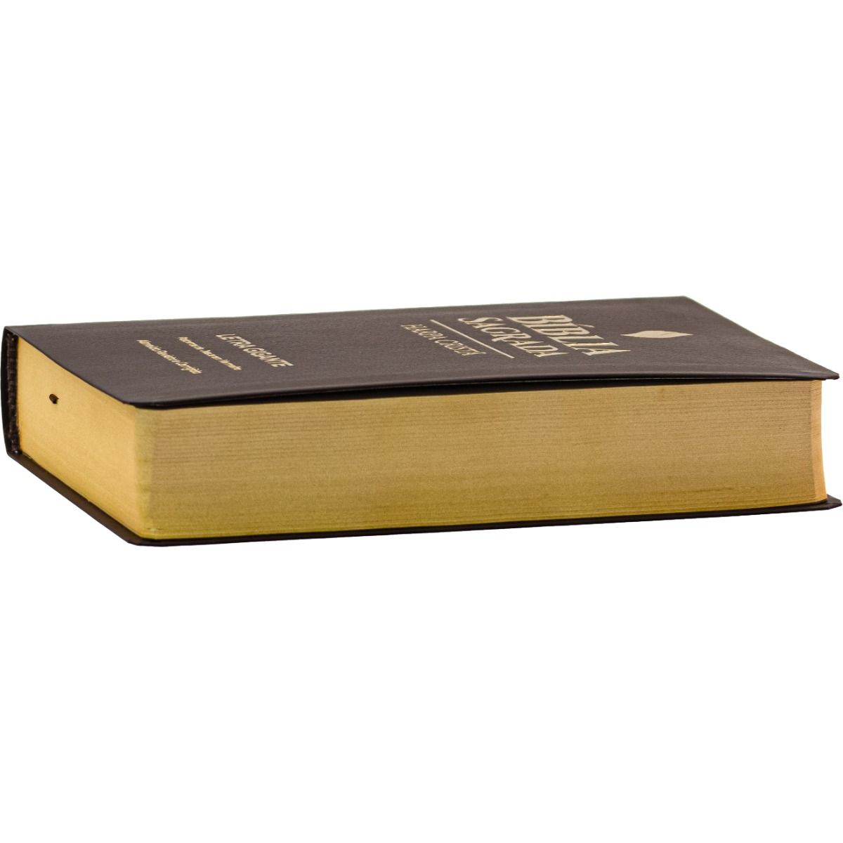 Bíblia Grande Harpa Cristã Popular Letra Gigante Marrom (CPAD)