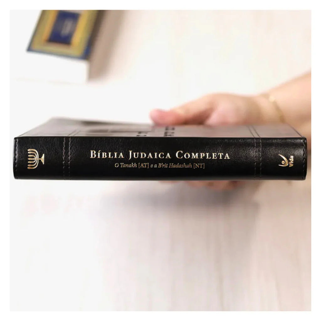 Bíblia Judaica Completa | Letra Normal | Capa Luxo Preta