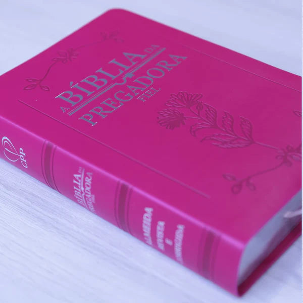 BÍBLIA DA PREGADORA FIEL | FULL COLOR | ARC | CAPA DE LUXO PINK