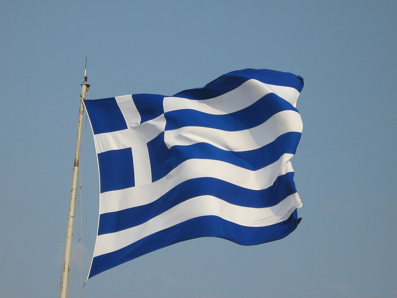 BANDEIRA DA GRÉCIA 60X90CM