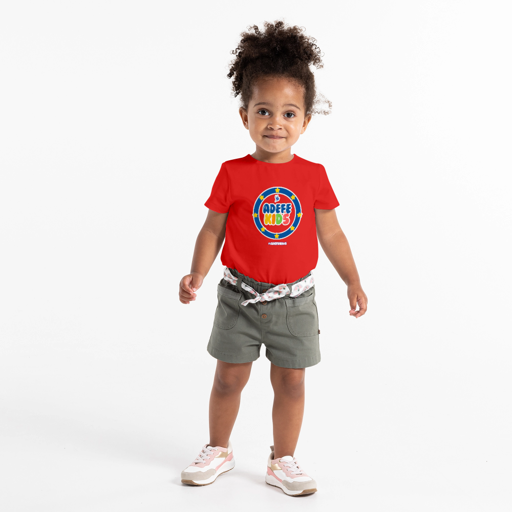 TSHIRT ADEFE KIDS BEBÊ OFICIAL