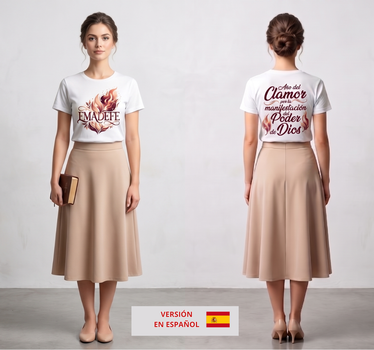 T-SHIRT OFICIAL EMADEFE 2026 – 1.º LOTE