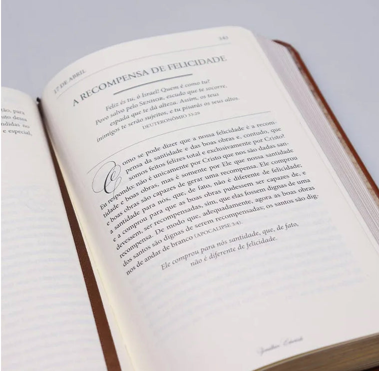 DIA A DIA COM JONATHAN EDWARDS- DEVOCIONAL DIÁRIO
