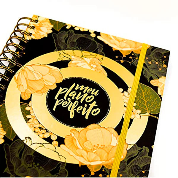 MEU PLANO PERFEITO | YELLOW FLORAL | CAPA DURA