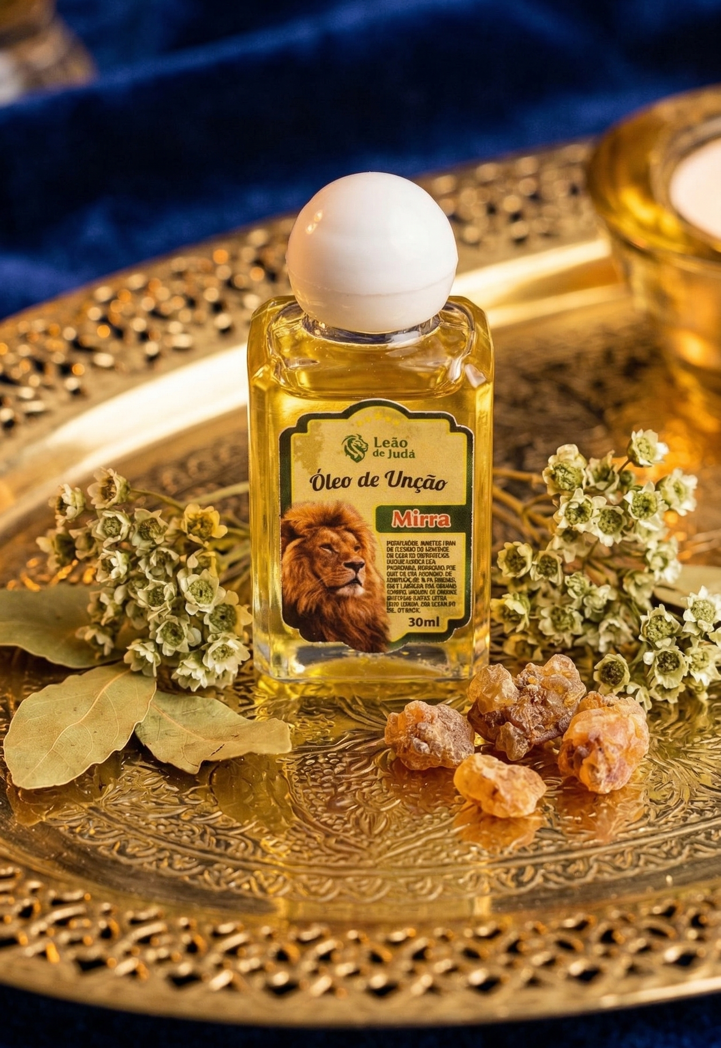 ÓLEO DE UNÇÃO MIRRA LEÃO DE JUDÁ 30ml
