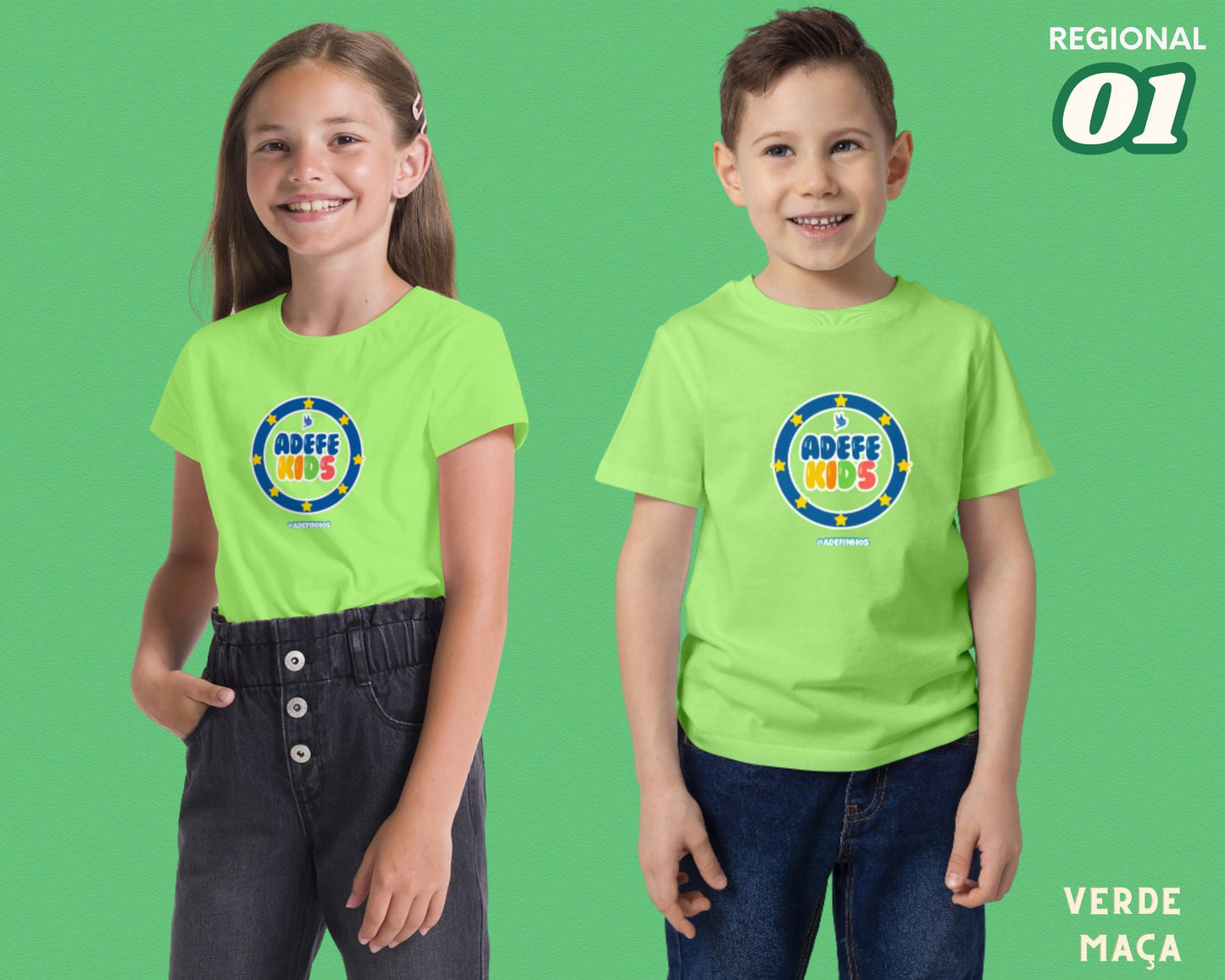 TSHIRT ADEFE KIDS OFICIAL