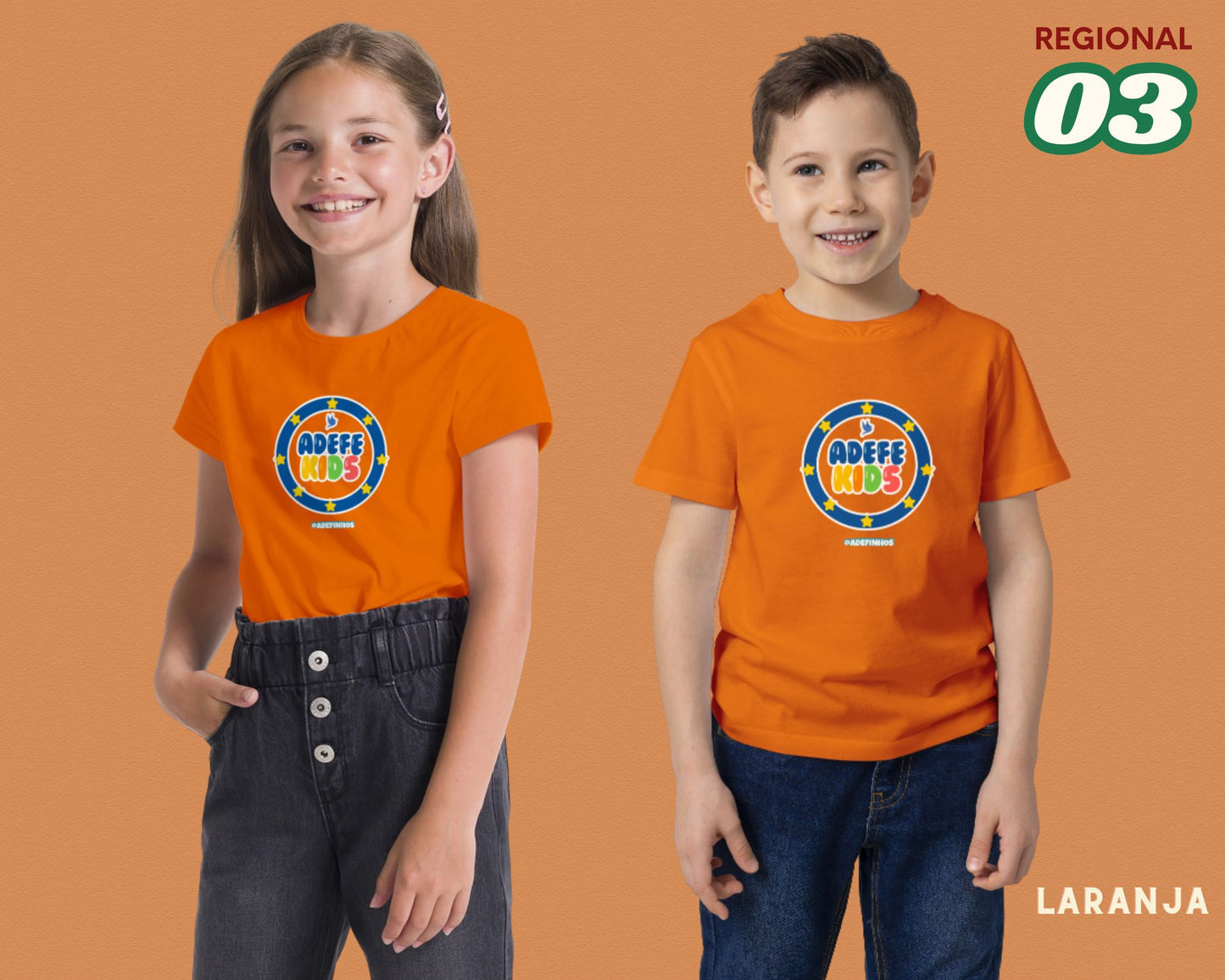 TSHIRT ADEFE KIDS OFICIAL
