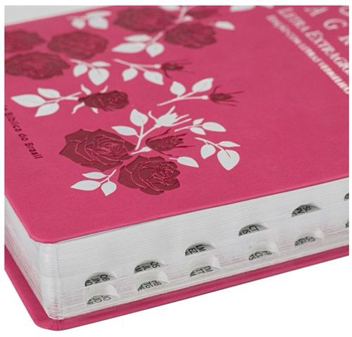 Pink Extra Large Print Bible - ARC085TILEXGLV