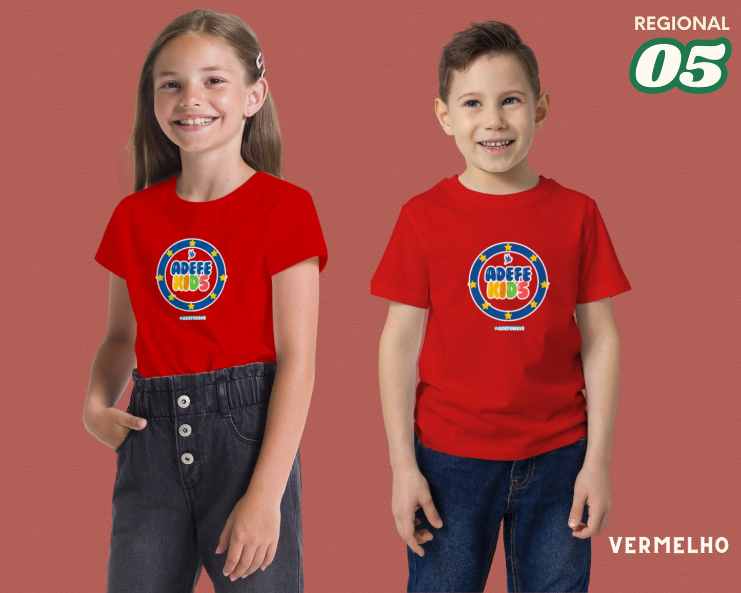 TSHIRT ADEFE KIDS OFICIAL