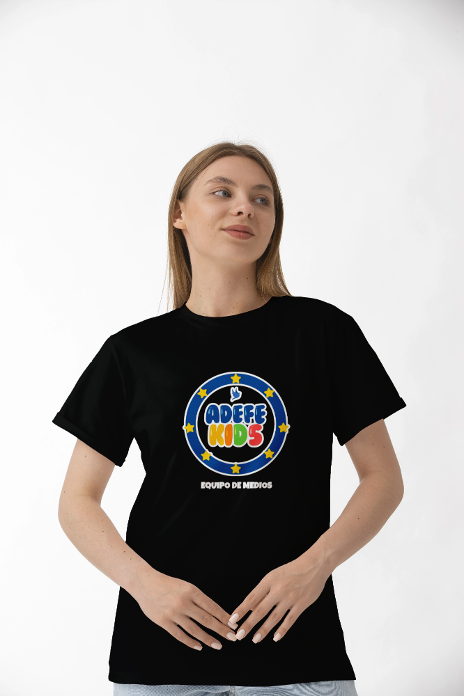TSHIRT ADEFE KIDS EQUIPE DE MÍDIA OFICIAL