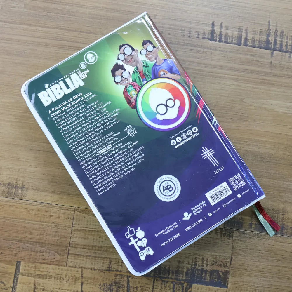 Bíblia de Estudo NTLH Kids - O Mundo de Otávio
