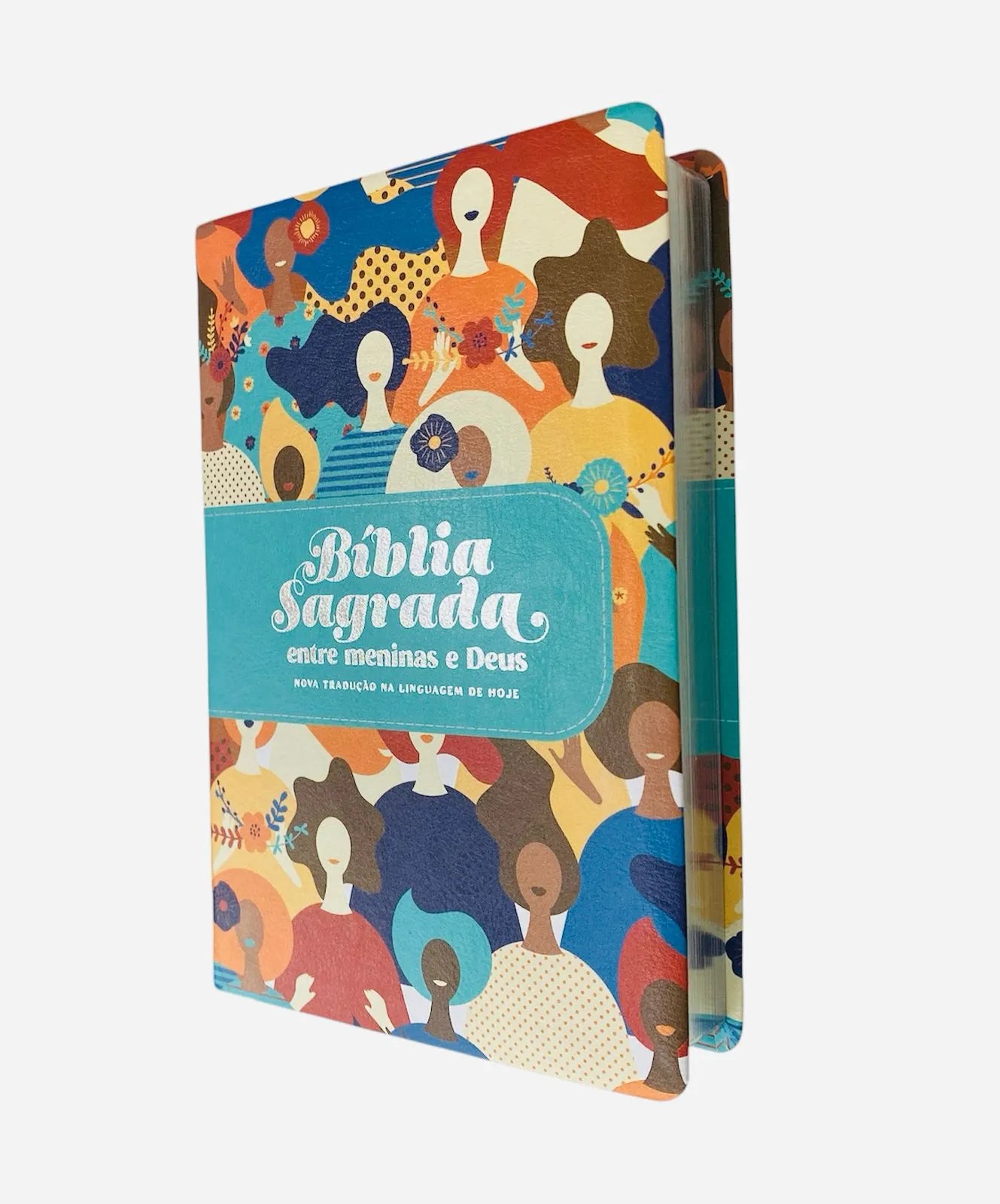 BIBLIA SAGRADA ENTRE MENINAS E DEUS