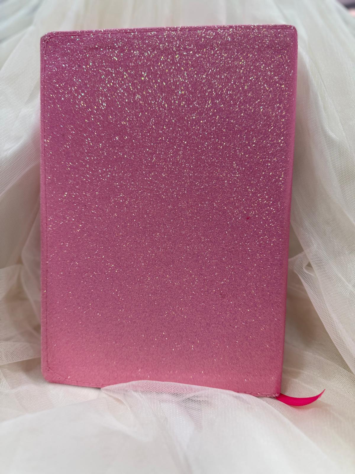 BIBLIA GLITTER SEJA FORTE E COROJOSA