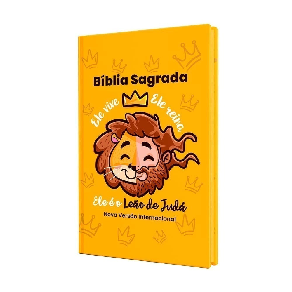 Children's Holy Bible NLT He lives, He reigns, He is the king of Judah