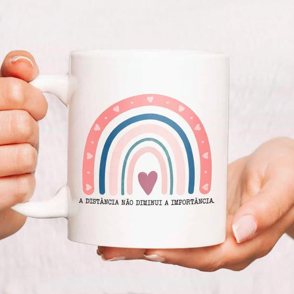 Caneca "Distância Rainbow"