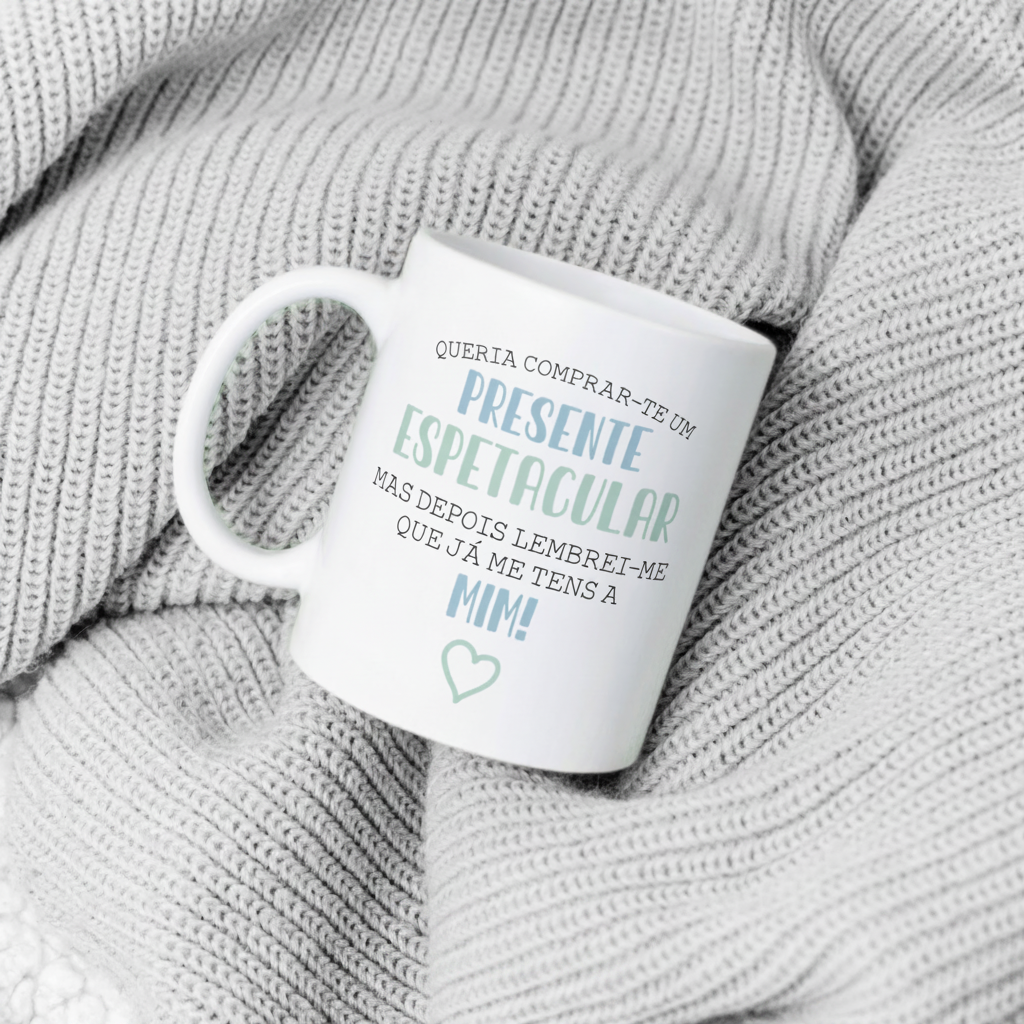 CANECA "PRESENTE ESPETACULAR"