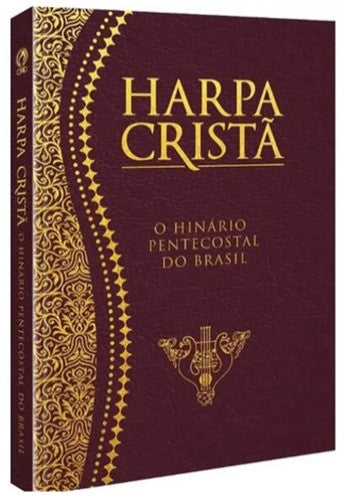 Harpa Cristã Popular Vinho 16,50 X 11,50cm