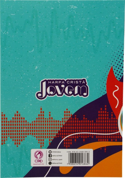 Harpa Cristã Jovem -Fone 16,50x11,50cm