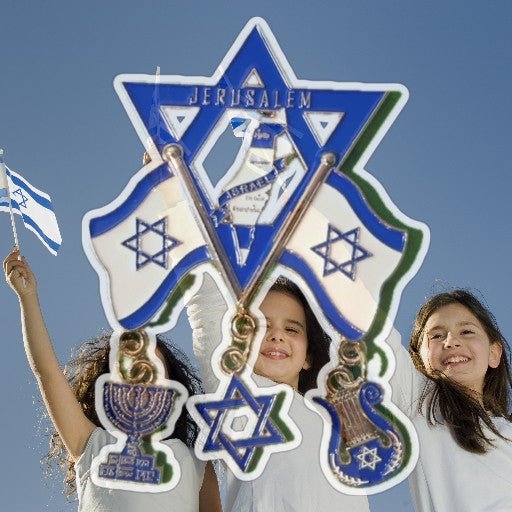 Ímã de Metal Israel com pingentes