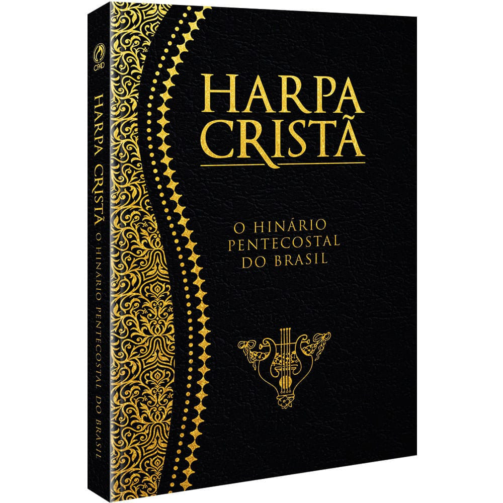 Medium Black Popular Christian Harp