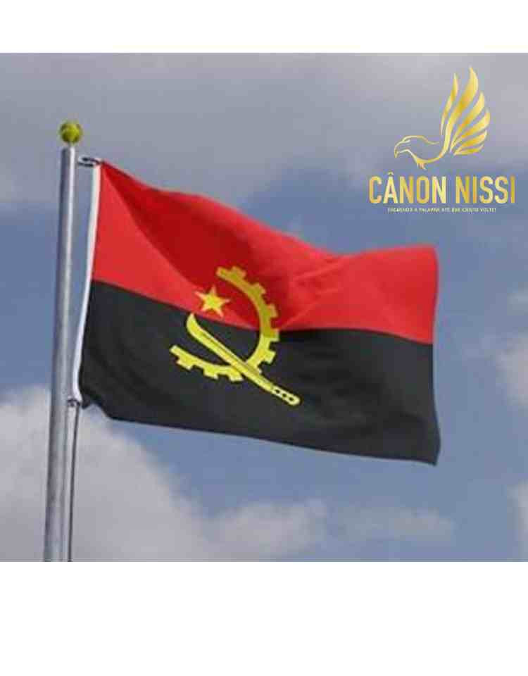 BANDEIRA DA ANGOLA 90x150cm