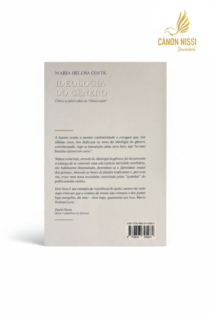 IDEOLOGIA DO GÉNERO – MARIA HELENA COSTA