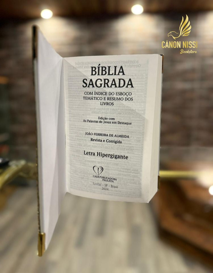 BÍBLIA VANESSA- GOLD