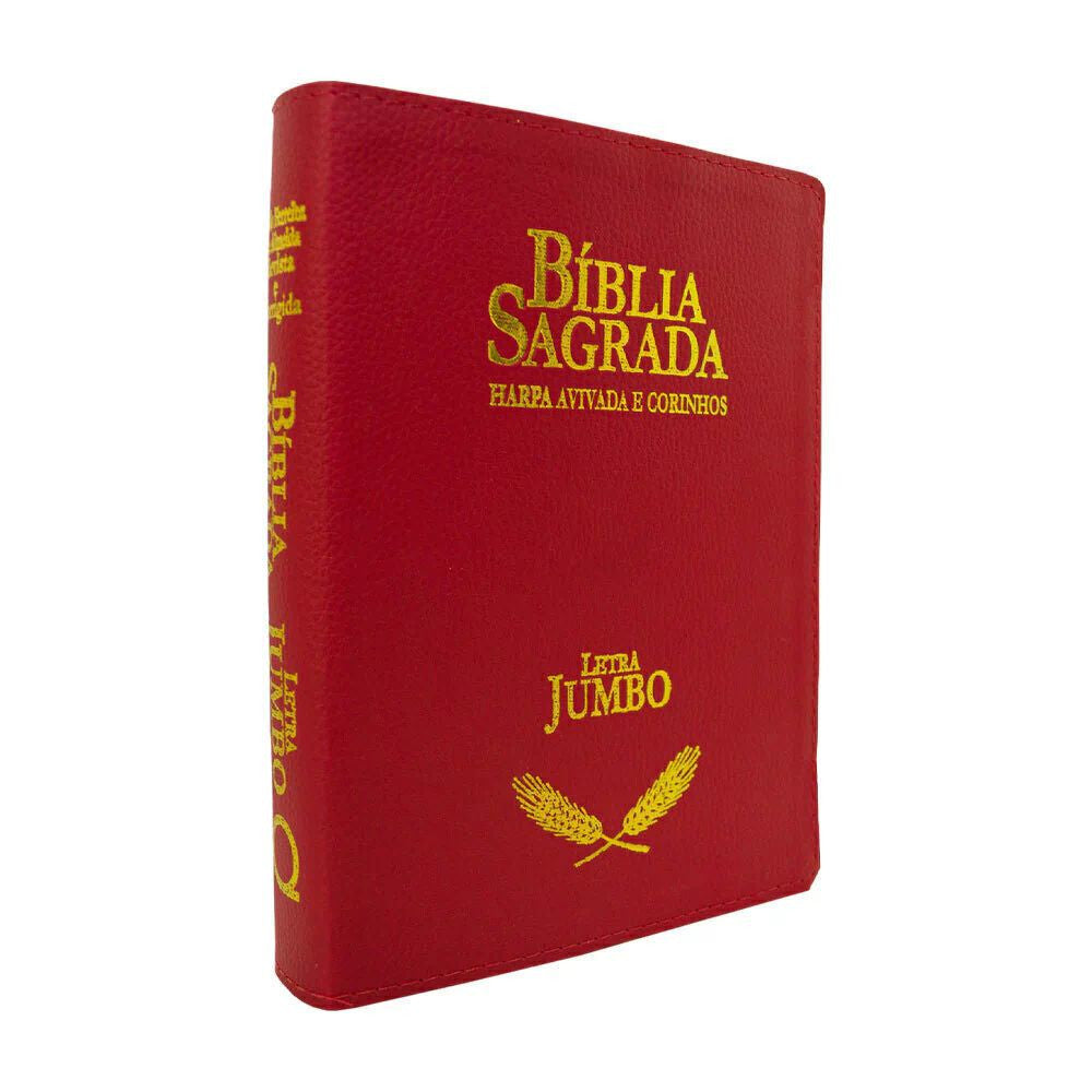 ARC Bible Jumbo Letter With Revived Harp and Choruses - Luxury Wine Cover
