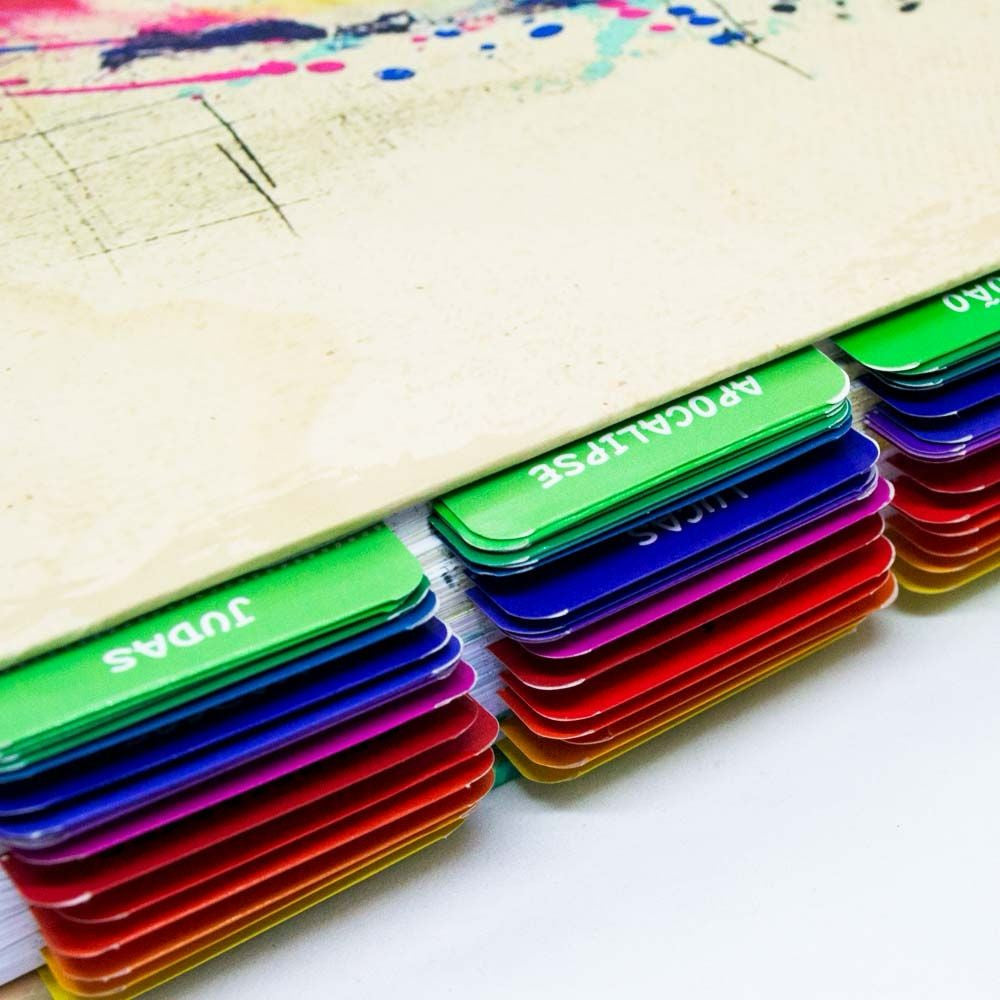 Abas Adesivas p/ Bíblia - Marcador Índice