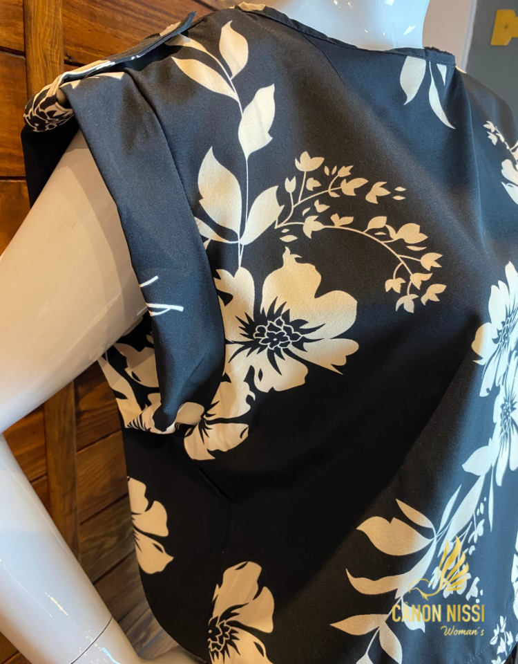 CONJUNTO DE CALÇA E BLUSA FLORAL PLUS SIZE- ISÍS