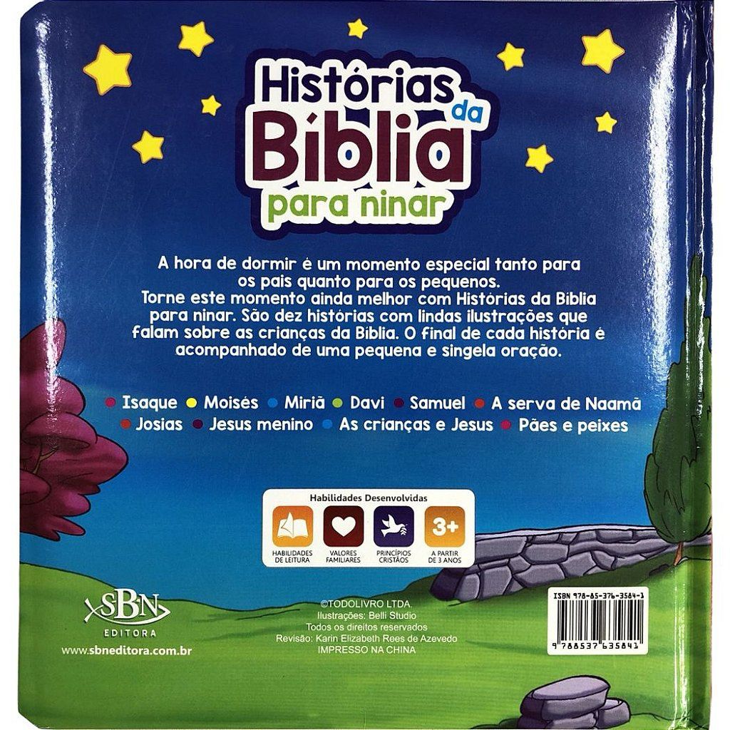 Histórias da Bíblia para Ninar