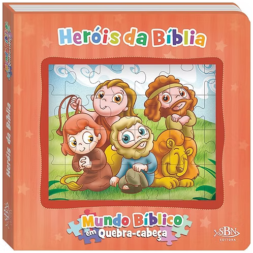HERÓIS DA BÍBLIA - MUNDO BÍBLICO EM QUEBRA-CABEÇA