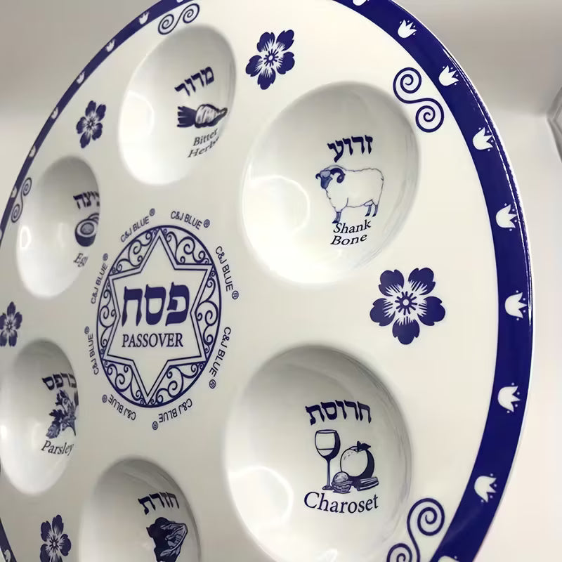 PRATO DE SEDER DE PÊSSACH (PÁSCOA)