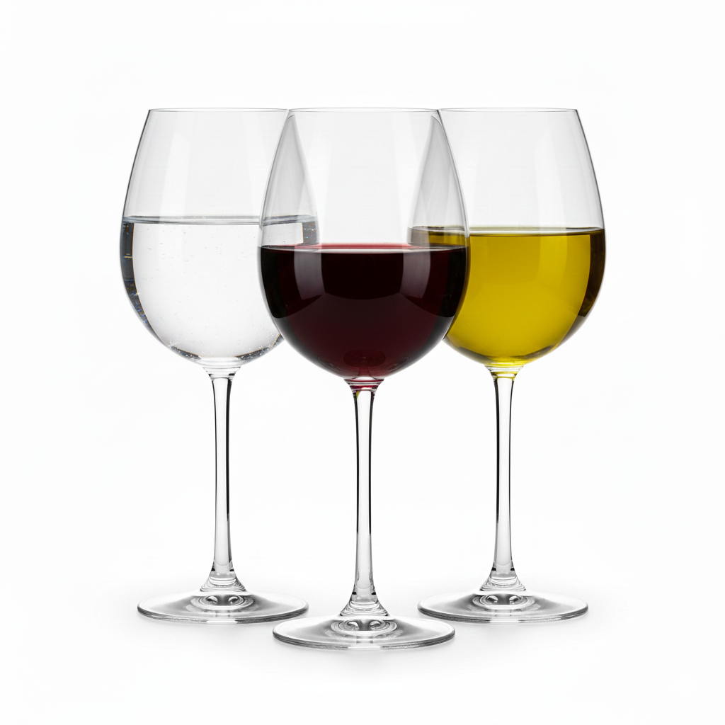 TAÇAS DE CRISTAL 21CM