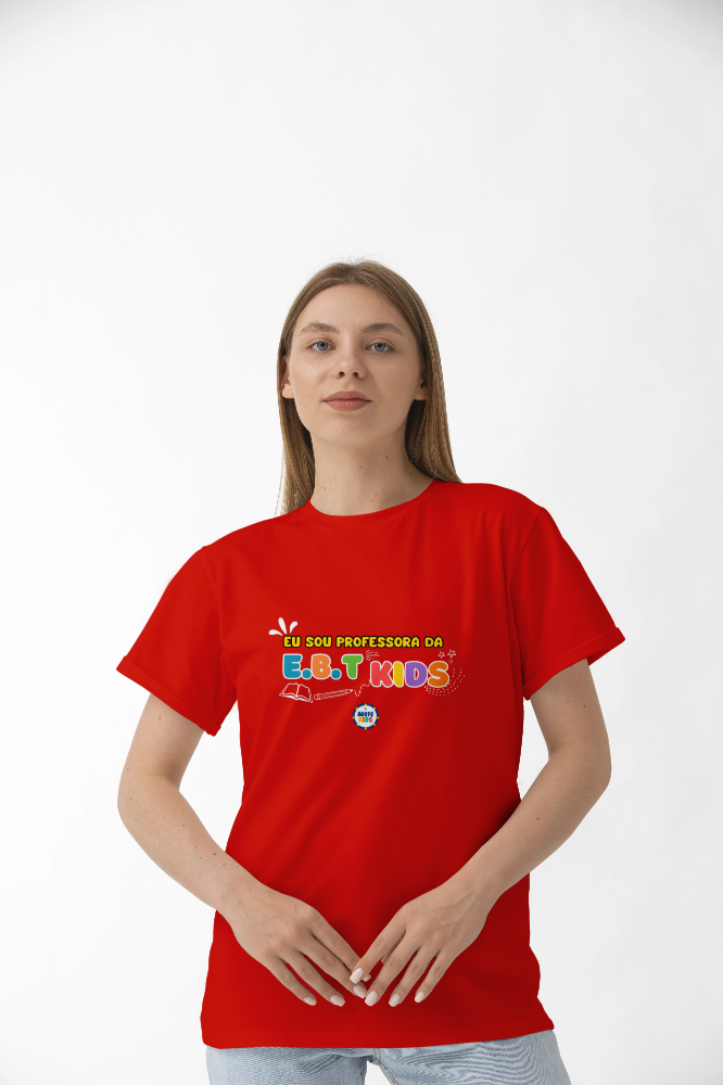 TSHIRT EBTKIDS PROFESSORA OFICIAL