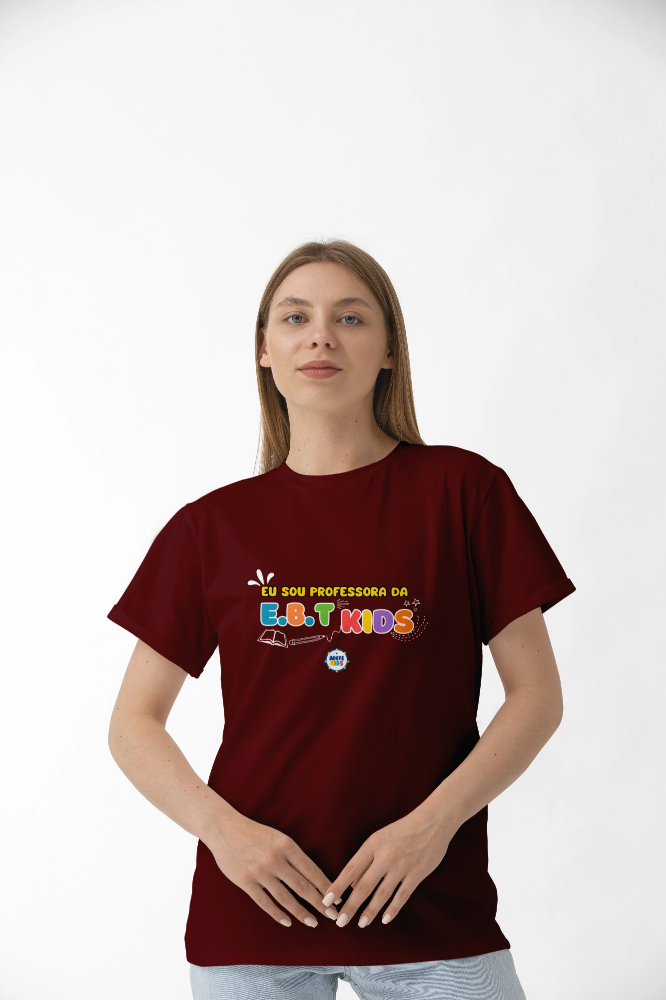 TSHIRT EBTKIDS PROFESSORA OFICIAL