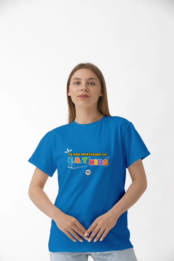 TSHIRT EBTKIDS PROFESSORA OFICIAL