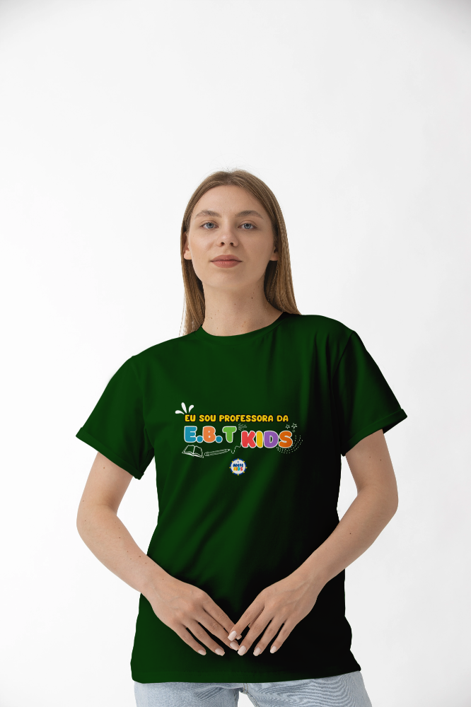 TSHIRT EBTKIDS PROFESSORA OFICIAL