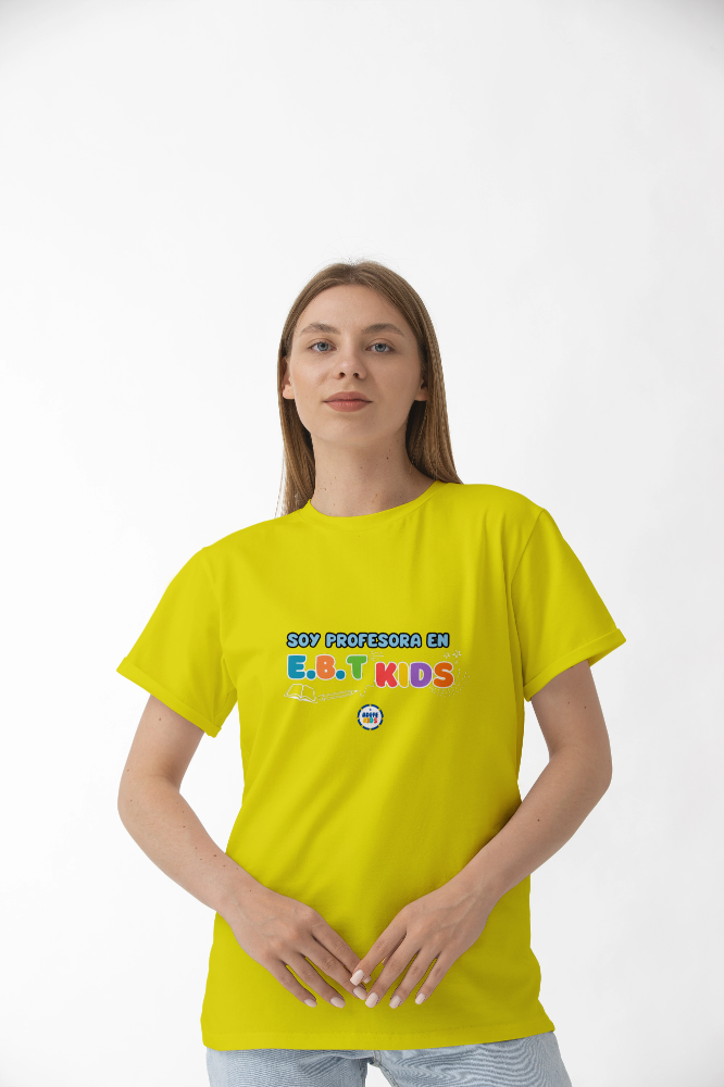 TSHIRT EBTKIDS PROFESSORA OFICIAL