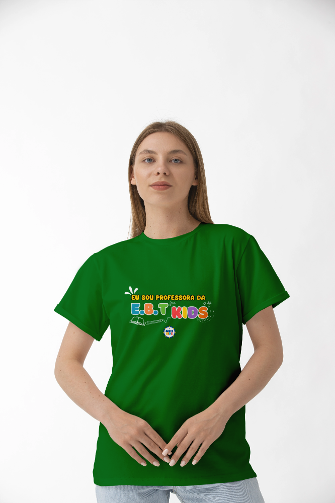 TSHIRT EBTKIDS PROFESSORA OFICIAL