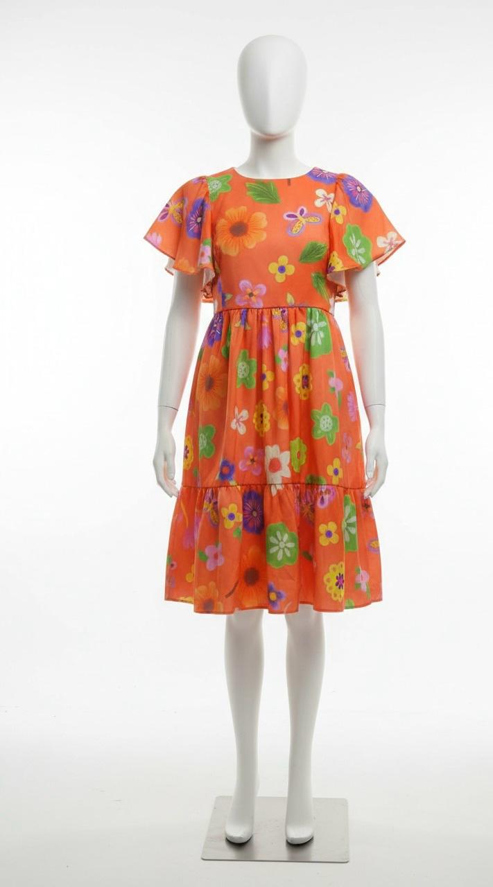 Maristela Orange Dress | 8 years